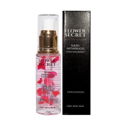 FLOWER SECRET™ | SERUM ANTIARRUGAS ESCENCIA DE ROSAS 30ML