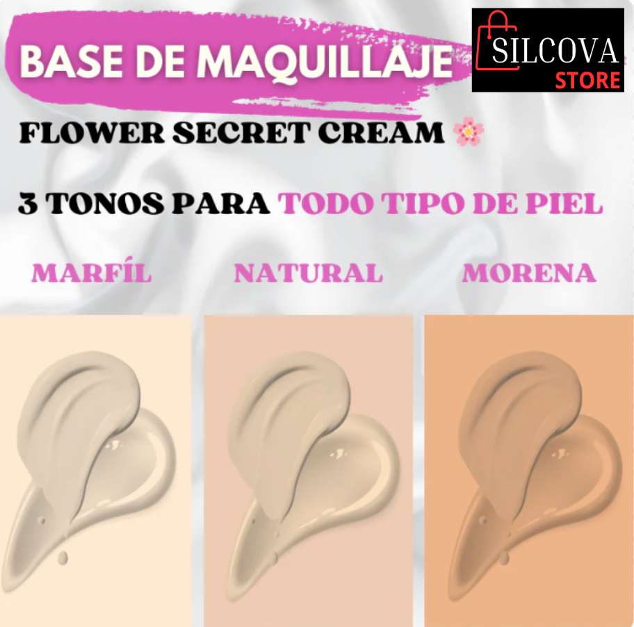 BASE DE MAQUILLAJE BB CREAM FLOWER SECRET™